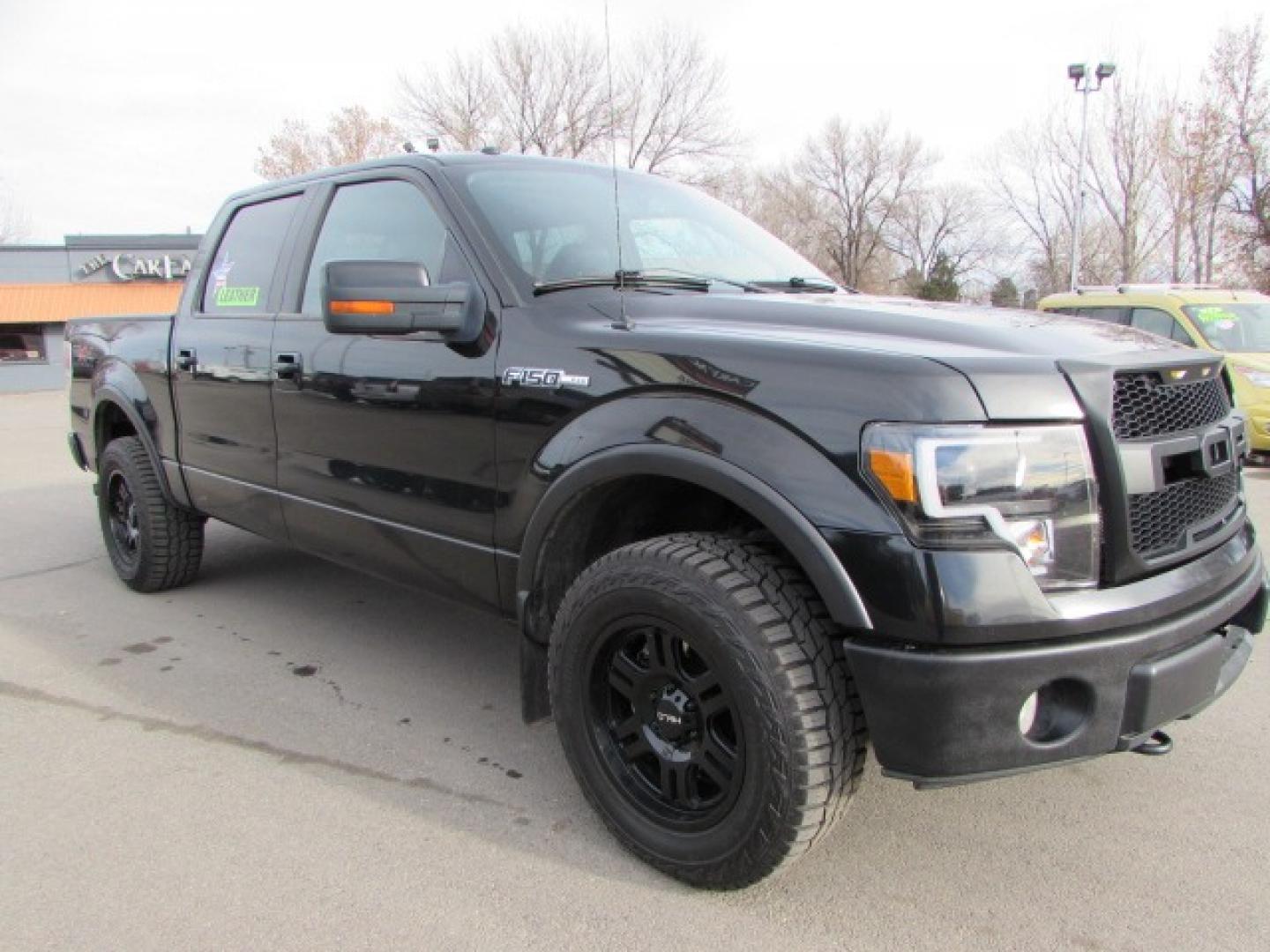 2010 Black /Black Ford F-150 FX4 Luxury (1FTFW1EV3AF) with an 5.4 V8 engine, 6 speed automatic transmission, located at 4562 State Avenue, Billings, MT, 59101, (406) 896-9833, 45.769516, -108.526772 - 2010 Ford F-150 FX4 Luxury SuperCrew 4WD - Leather - Low miles! 5.4L V8 SOHC 24V FFV Engine - 6 speed automatic transmission - 4WD - FX4 Luxury - 115,211 miles FX4 Luxury package - climate control - tilt steering wheel - Sony touchscreen audio with bluetooth - Microsoft SYNC to pair your devic - Photo#4